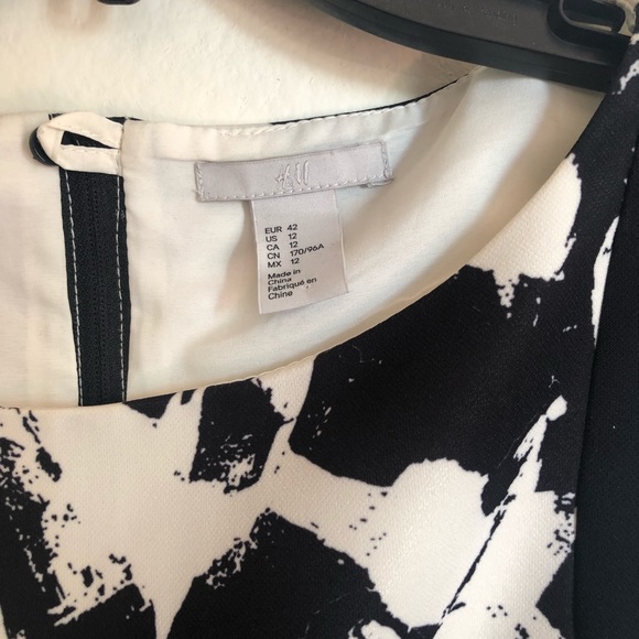 H&M Black and White Dress - Picture 3 of 4